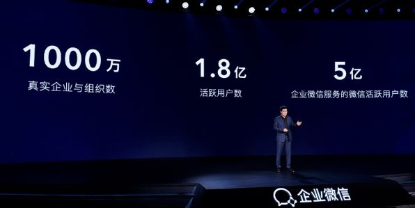 开云 开云体育官网企业微信活跃用户达18亿！微信客服正式接入(图1)