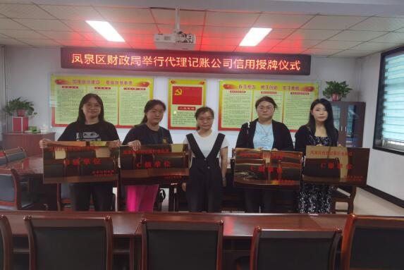 开云体育 开云平台新乡市凤泉区财政局：开展代理记账机构信用评级授牌工作(图2)