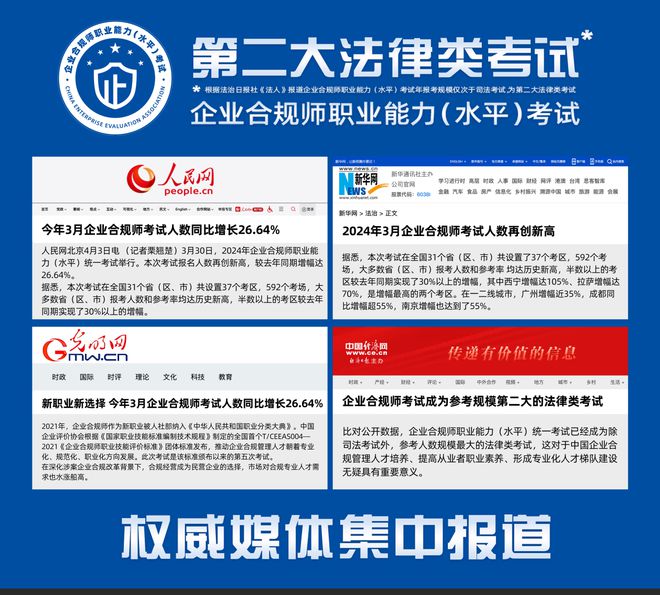 企业合规师考试9月28日开考线下考点公布开云 开云体育官网(图3)